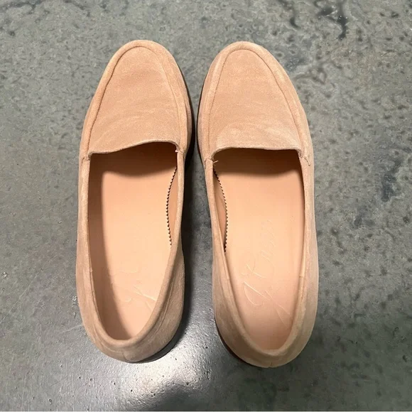 J. Crew Women's Tan Suede Loafers - Picture 6 of 7